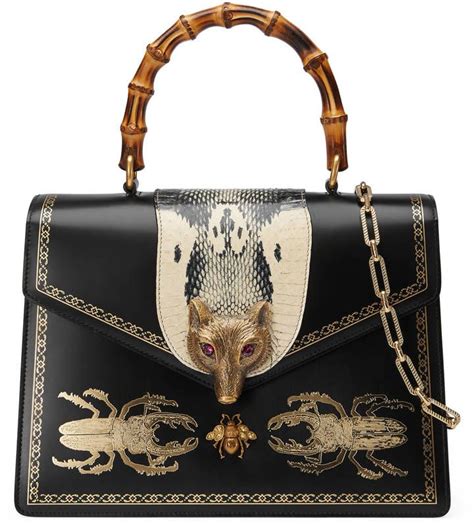 gucci brooch beetle bag|gucci handbags.